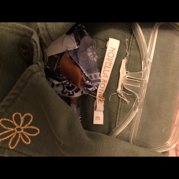 🚫SOLD🚫Novella Royale Cheetah Vintage Army shirt - Picture 6 of 8